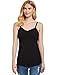 Jessica Simpson Clip Down Shelf Bra Nursing Cami Black