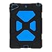 iPad Air 2 Case,iPad 6 Case, Aceguarder New Design [Kids-proof][Shockproof] [Scratch proof] [Drop Resistance] [Impact Resistant] Super Protection Cover Case iPad Air 2 (iPad 6) (2014)-Black/Blue