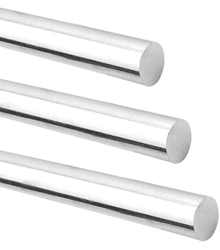Lot De 2 Barres Rondes En Acier Inoxydable - 6 Mm De Diamètre X 356 Mm De Longueur - Pour Modélisme, Arbres De Transmission
