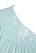 Miss Elaine Women's Robe, Seafoam, Medium