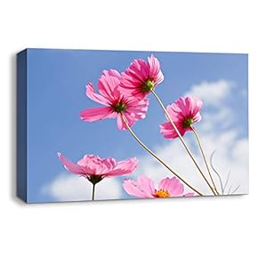 Flowers in The Sunshine Home Artwork for Living Room Bedroom