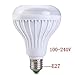 PaddSun Christmas LED Bulb Bluetooth Speaker Integrated, 6W E27 Base RGB Color Changing Smart Wireless Stereo Audio Music Play Light with 24 Keys Remote for iOS Android Bar Home KTV Party Restaurant
