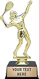 Crown Awards Tennis Trophies with Custom