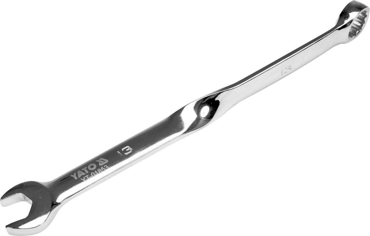 Yato YT-01853 Combination Spanner, Twisted Construction, Size 13mm