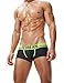 SEOBEAN Mens Low Rise Trunk Boxer Brief Underwear