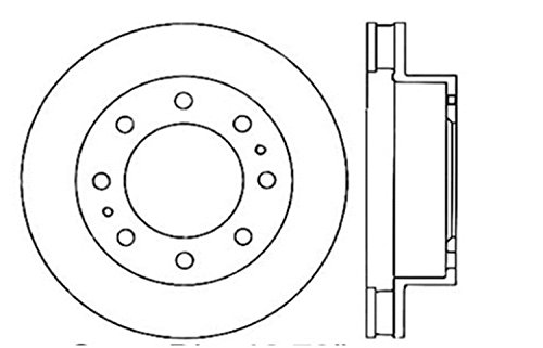 StopTech 127.66042L Sport Drilled/Slotted Brake Rotor (Front Left), 1 Pack