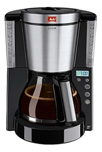 Image of Melitta 1011-08 Look IV Timer Coffee Filter Machine, Black by Melitta