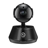 Home Security Camera, DIGOO-M1Z 1080P Wireless Wifi IP Camera, Baby Monitor, Surveillance System with Pan/Tilt/Zoom Function, Night Vision, Motion Detection, ONVIF Support, Remote Control, Black