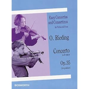 Easy Concertos and Concertinos for Violin and Piano: Concerto in B Minor, Op. 35 (1st Position)
