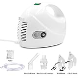 TT-Star Portable Compressor System Personal Cool Mist Inhaler kit with Universal Tubing 2 Masks for Adults and Kids