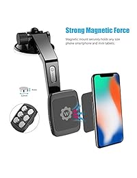 WizGear - Soporte magnético para teléfono móvil y mini tabletas con tecnología Fast Swift-snap, soporte magnético para teléfono móvil