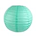 SUNBEAUTY Coral Mint Peach Paper Lanterns Honeycomb Balls Tissue Pom Poms Flower Home Party Backdrop Wedding Baby Shower Event Decoration