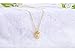 Zittop Gold Plated 3D Cute Pineapple Fruit Pendant Charm Necklace
