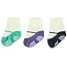 BABIBEAN Baby Girls' Anti Skid Toddlers New Born Mary Jane Dress Socks Soft Quarter Socks 0-12 Months 6 Pairs