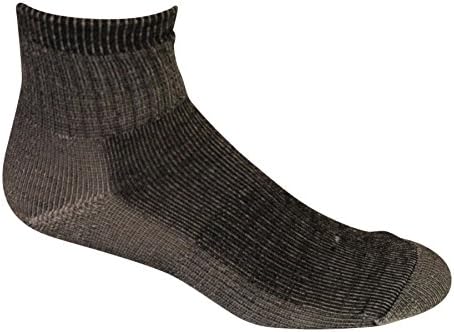 jgs Merino Wool Hiking 1/4 Socks (Pack of 3) - Made in USA
