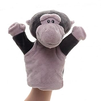 Download Amazon.com : Lazada Cartoon Plush Orangutan Hand Puppets Animal Toys for Pretend Play : Baby