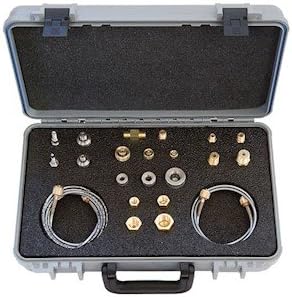Pressure Instruments QTHA-KIT4 Universal Fitting Kit; 20 Adapters/Hoses/Case