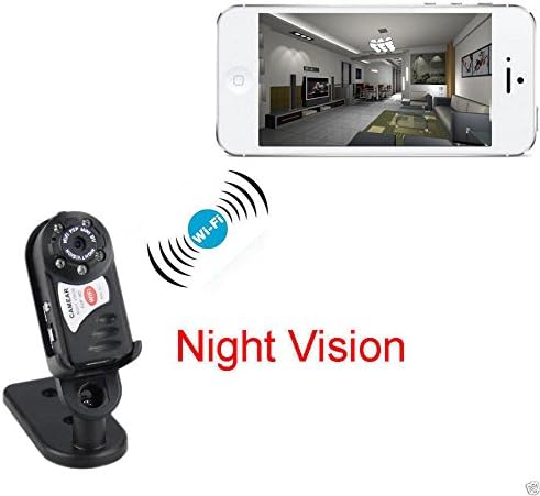 SAFETYNET1 MD81S-6 WiFi DV Cam Mini Camcorder HD Sports Camera with Baby Monitor Phone Remote