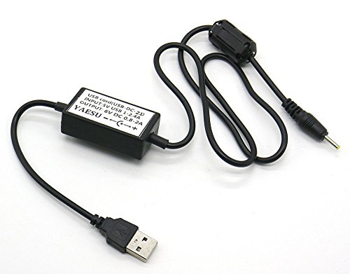 USB Cable Charger for Yaesu Radio VX-1R VX-2R VX-3R Radio USB-DC-21