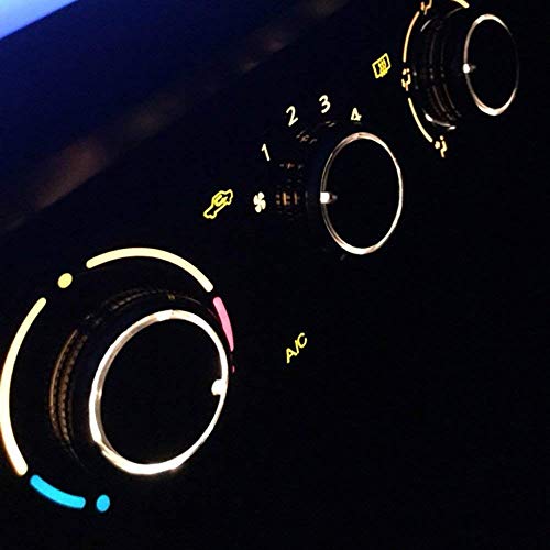 Ecloud Shop Pack of 3 Control Knobs Dials Heater A/C or Fan For Toyota Tacoma & VIOS(2002-2006) Vela Vitz YARI -Replacement Air Conditioning Heat Control Switch Knob Button (Ungraded, Black) - Thumbnail 2