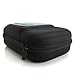 USA GEAR Diabetic Supplies Travel Case with 3 Removable Pouches, Hard Shell Protection - Diabetes Travel Case to Carry Glucose Monitor Kit, Test Strips, Lancets, Insulin Pens, and More - Black