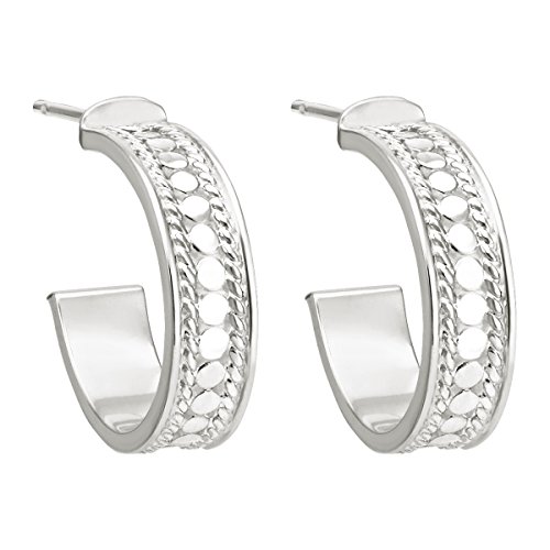 Anna Beck Sterling Silver Hoop Post Earrings