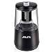 JARLINK Electric Pencil Sharpener, Heavy-duty Helical Blade to Fast Sharpen, Auto Stop for No.2/Colored Pencils(6-8mm), USB/Battery Operated in School Classroom/Office/Home (Black)