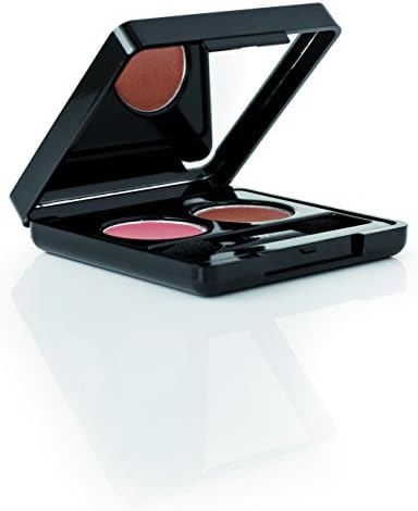 Nvey Eco Natural Powder Eye Shadow Compact Duo Natural Earthly Desire