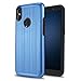 New Frontier Ultra Hybrid Designed for BLU Advance A6 2018 Case, BLU Studio Mega 2018 Case (VGC + SP) (Blue)