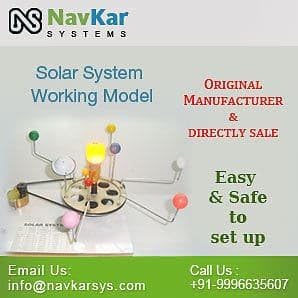 Navkar Wooden Solar Educational Kits with Sun and Planet Model