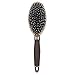 Boar Bristle Paddle Hair Brush，Detangling Brush for Straightening &Smoothing Hair，Designed for Women& Men,for Wet, Dry, Thick, Thin, Curly hair by Janrely