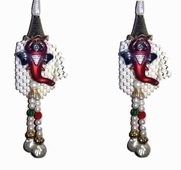 Buy Car Decor Ganesha Hanger Pair Online At Low Prices In India