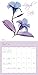 Floral Xray Wall Calendar (2017)