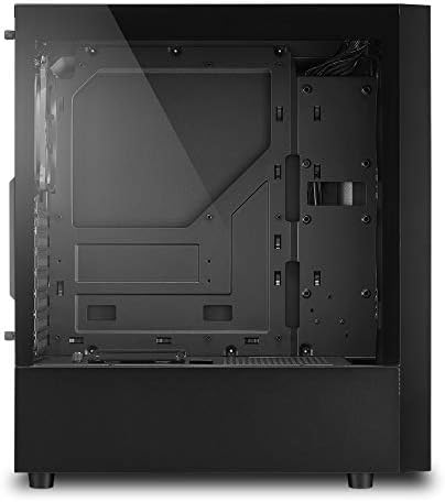 RGB Slider, Caja de Ordenador, PC Gaming, Semitorre ATX, Negro