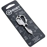 Geekey Keychain Multitool – Key Tool with 16+ Functions | Bottle Opener