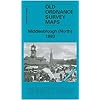 Middlesbrough (North) 1893: Yorkshire Sheet 6.10a Landkaart – Gevouwen Kaart, 8 november 2011