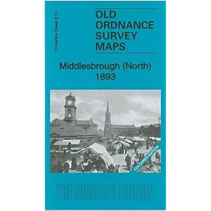 Middlesbrough (North) 1893: Yorkshire Sheet 6.10a Landkaart – Gevouwen Kaart, 8 november 2011