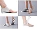 Plantar Fasciitis Height Increase Heels Sleeve, Invisible Heel Lift Pads,Gel Heel Pads Cushion Great for Heel Pain, Heal Dry Cracked Heels, Achilles Tendinitis, for Men & Women (White,1.5in)