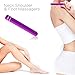 AKStore 10 Speed Mini Point Massager - Wellness  Relaxation Myofascial Pain Release Tool - Massage Tools  Equipment- Massage Sticks - Personal Body Massagers Stick (Purple)