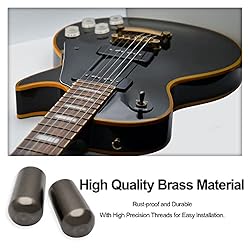 MAXCHEER 2PCS M3.5 Brass LP Guitar 3 Way Toggle