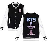 BTS Love Yourself Answer Baseball Uniform Jacket Unisex Hoodie Fashion Coat Sweater Sweatshirt