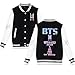 BTS Love Yourself Answer Baseball Uniform Jacket Unisex Hoodie Fashion Coat Sweater Sweatshirt