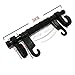 Zento Deals Multifunction Car Back Seat Hook/Hanger - Black w/Two Sided Hangers