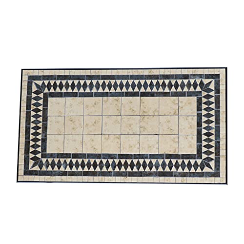 Garten-Tisch Chillvert Tivoli Stahl und Mosaik 160x90x73 cm – Bild 4