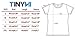 TINYHI Women's Casual V-Neck Short Sleeve Solid Loose BlouseTop T-Shirts