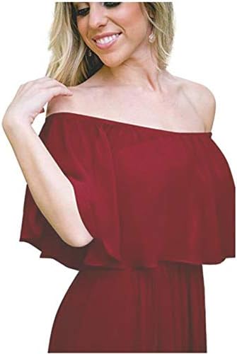 olise bridal Off Shoulder Chiffon Bridesmaid Dresses Strapless A-Line Evening Gown Long Prom Dress