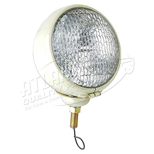 Complete Tractor 1100-6014 Head Light, White