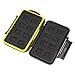 JJC MC-MSD16 Rugged Water-Resistant Memory Card Case (16x microSD Cards)