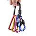 D-FantiX Aluminum D-Ring Locking Carabiner Keychain Spring Clip Lock Carabiner Hook Outdoor Camping Equipment Pack of 5
