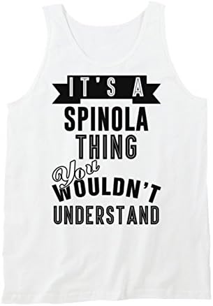 Its a Spinola Thing Last Name Tanktop
